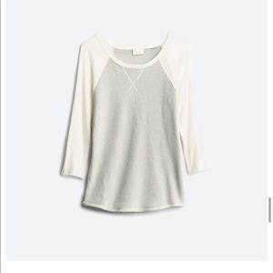 Dee Elly • Aidy Raglan Waffle Knit Top